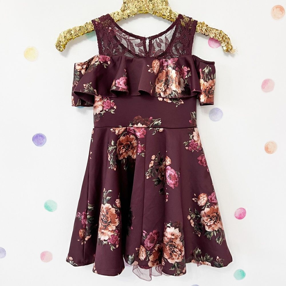 Gorgeous girls floral dress